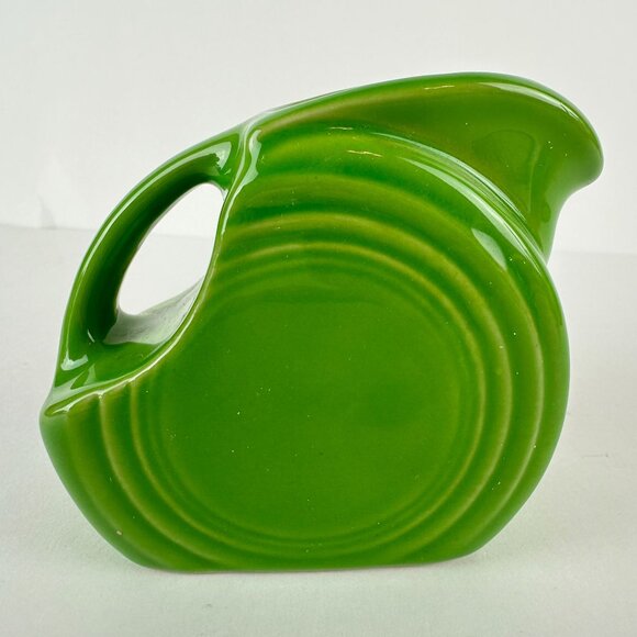 Fiesta Fiestaware Shamrock Green 2003 Tri-State Pottery Festival Mini Disc Pitch - Picture 3 of 6